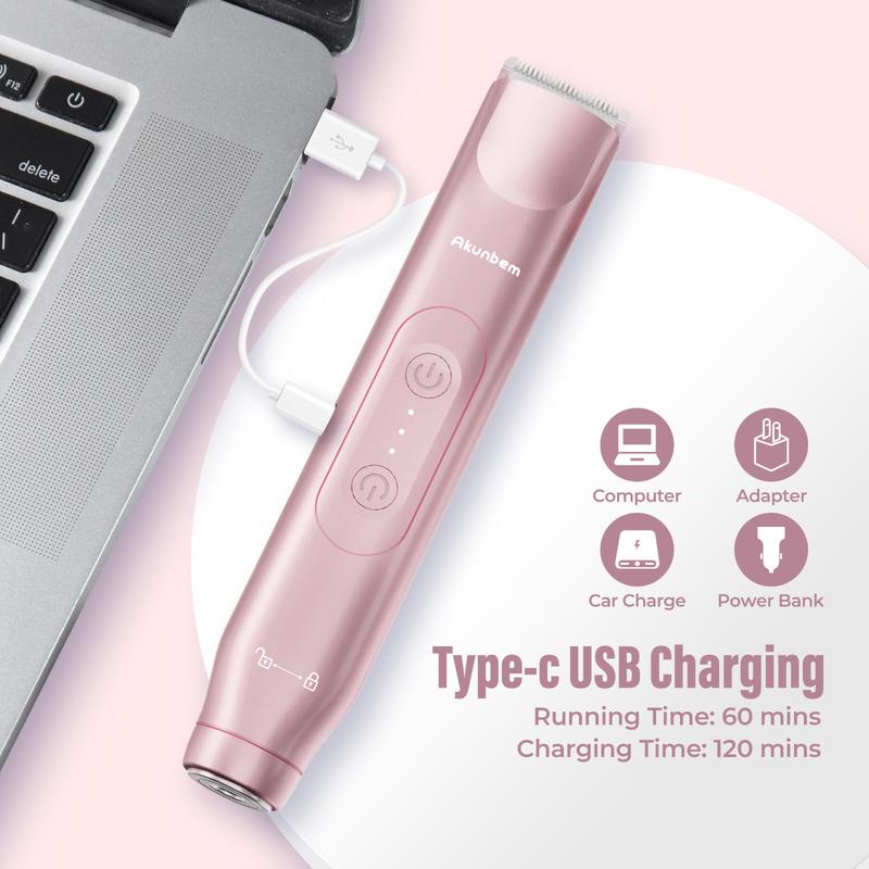 Belia 2-in-1 Women’s Electric Shaver – Dual Head Precision Trimmer
