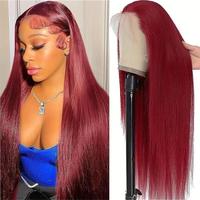 BELIA HD Transparent 13x6 180 Density Lace Front Human Hair Wig