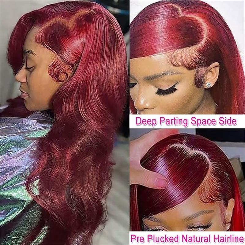 BELIA HD Transparent 13x6 180 Density Lace Front Human Hair Wig